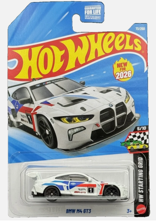 BMW M4 GT3 Hot Wheels Die-Cast