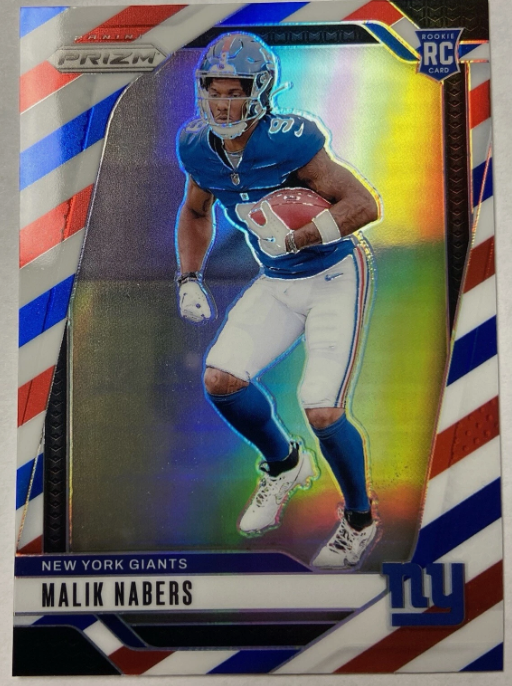 Malik Nabers Red, White, & Blue